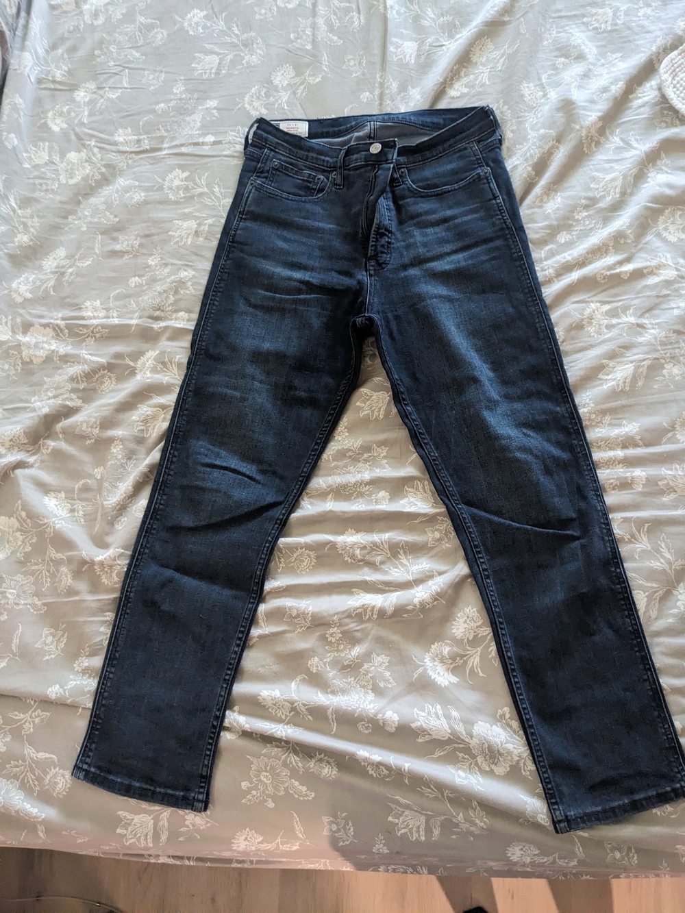GAP Dark Wash Cigarette High Rise Jeans